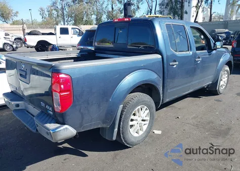 2017 Nissan Frontier Sv из США, поврежденный, VIN 1N6DD0EV9HN726543